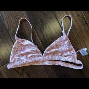 Dippin Daisy pink camo bikini top - Large